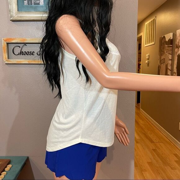 American flag bullhead longhorn cow skull tank - Picture 10 of 13